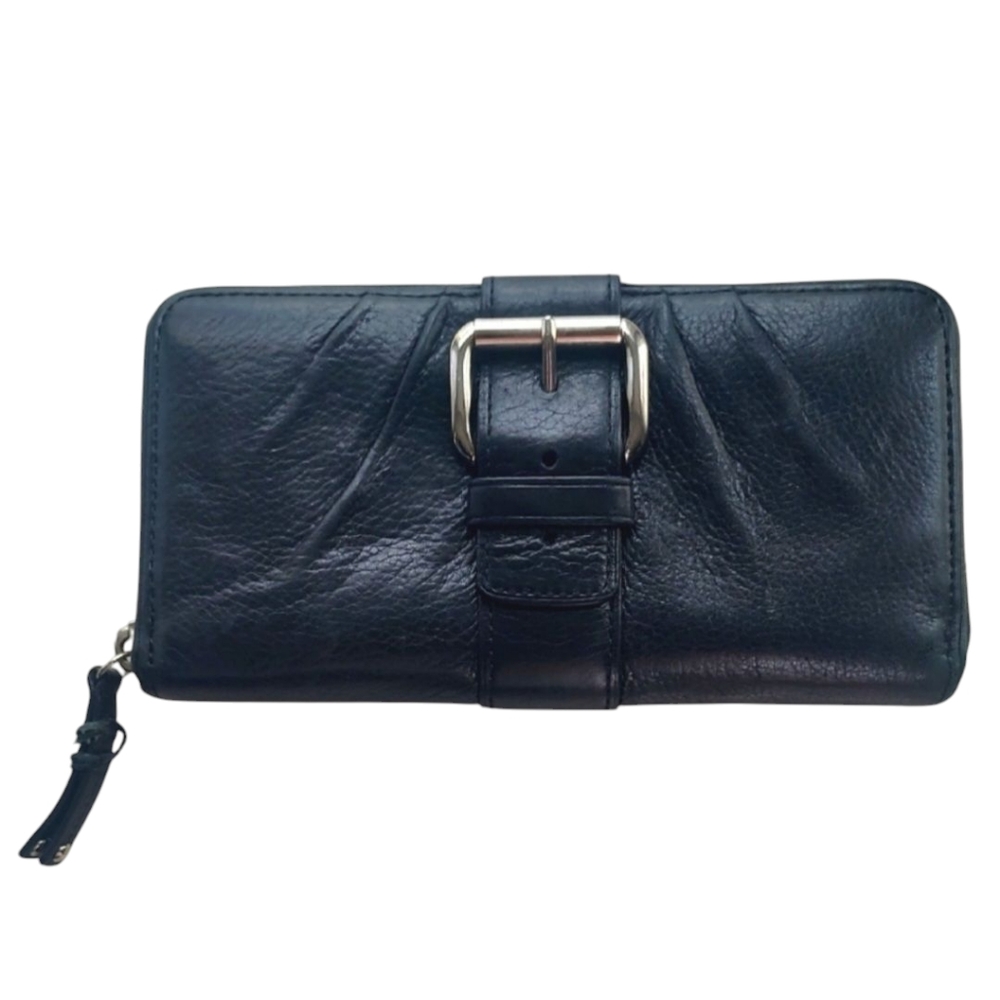 Coach Elegant Black Leather Wallet